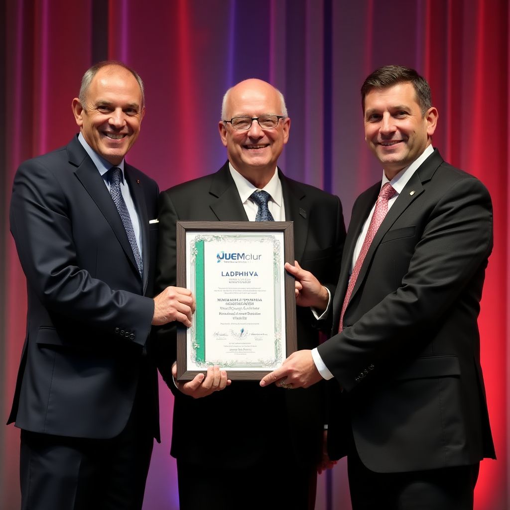 Certificación internacional recibida